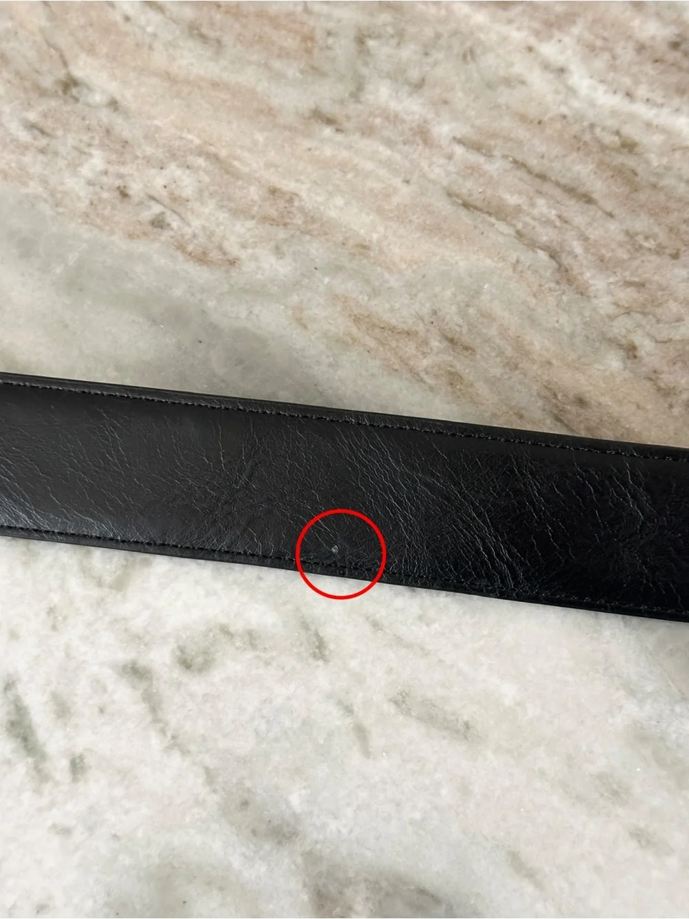 Dockers Brown Bonded Leather Belt with Silver Buckle